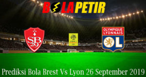 Prediksi Bola Brest Vs Lyon 26 September 2019