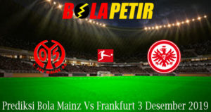 Prediksi Bola Mainz Vs Frankfurt 3 Desember 2019