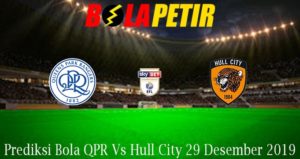 Prediksi Bola QPR Vs Hull City 29 Desember 2019
