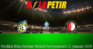 Prediksi Bola Fortuna Sittard Vs Feyenoord 22 Januari 2020