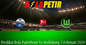 Prediksi Bola Paderborn Vs Wolfsburg 3 Februari 2020