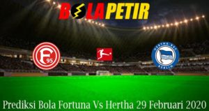 Prediksi Bola Fortuna Vs Hertha 29 Februari 2020