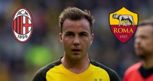 AC Milan Dan Roma Saling Siku Dapatkan Mario Gotze