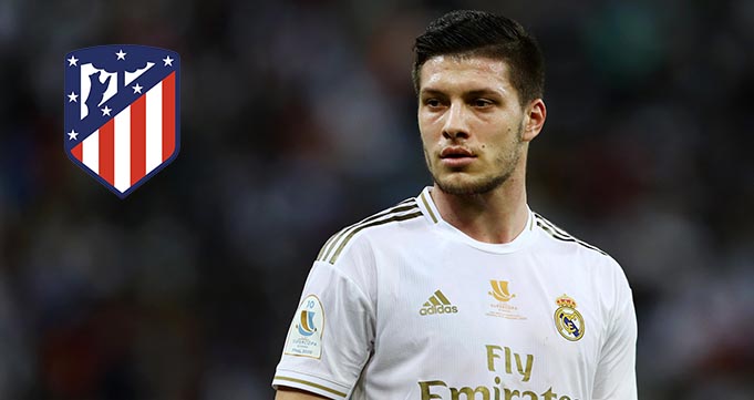 Atletico Madrid Bujuk Luka Jovic Pindah Musim Depan