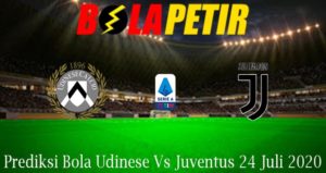 Prediksi Bola Udinese Vs Juventus 24 Juli 2020