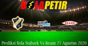 Prediksi Bola Stabaek Vs Brann 25 Agustus 2020