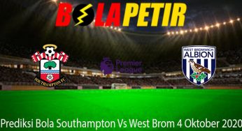 Prediksi Bola Southampton Vs West Brom 4 Oktober 2020