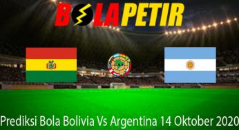 Prediksi Bola Bolivia Vs Argentina 14 Oktober 2020