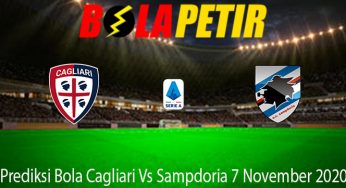 Prediksi Bola Cagliari Vs Sampdoria 7 November 2020