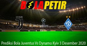 Prediksi Bola Juventus Vs Dynamo Kyiv 3 Desember 2020