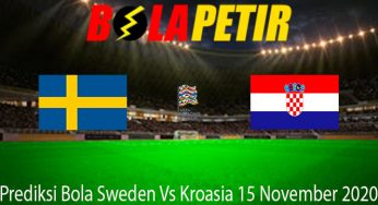 Prediksi Bola Sweden Vs Kroasia 15 November 2020