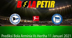 Prediksi Bola Arminia Vs Hertha 11 Januari 2021