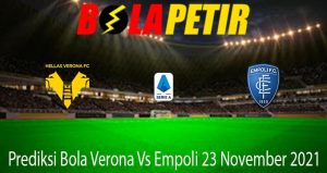 Prediksi Bola Verona Vs Empoli 23 November 2021