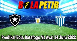 Prediksi Bola Botafogo Vs Avai 14 Juni 2022