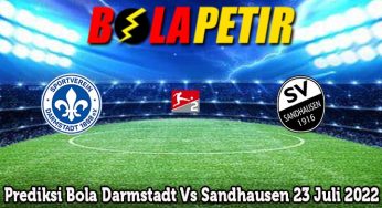 Prediksi Bola Darmstadt Vs Sandhausen 23 Juli 2022