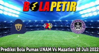 Prediksi Bola Pumas UNAM Vs Mazatlan 28 Juli 2022