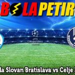 Prediksi Bola Slovan Bratislava vs Celje 31 Juli 2024