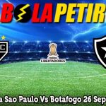 Prediksi Bola Sao Paulo Vs Botafogo 26 September 2024