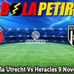 Prediksi Bola Utrecht Vs Heracles 9 November 2024